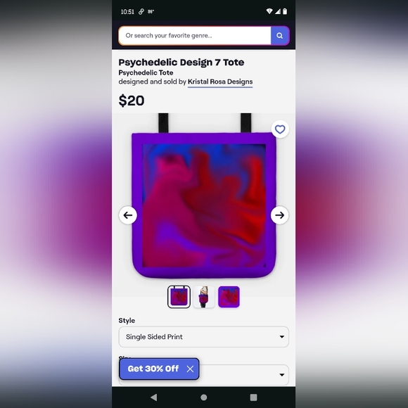 Shop Kristal Rosa Designs @ http://tee.pub/lic/EuzgOFTEQes - Picture 3 of 12